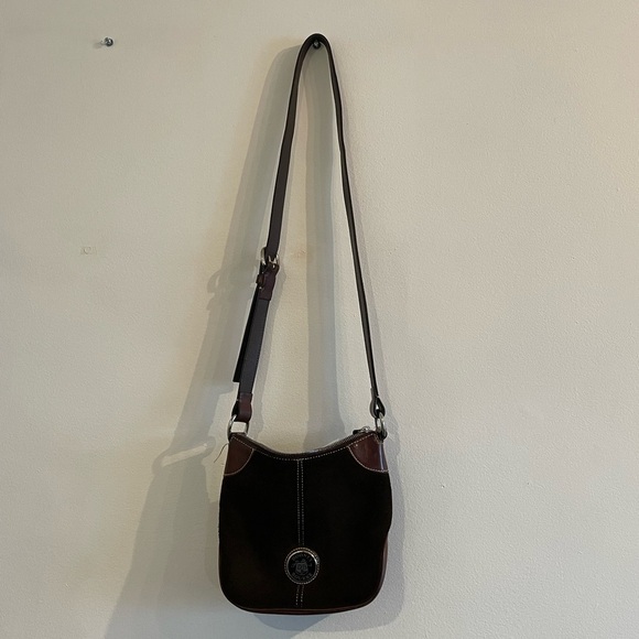 Vintage brown suede Dooney & Bourke purse - Picture 4 of 4